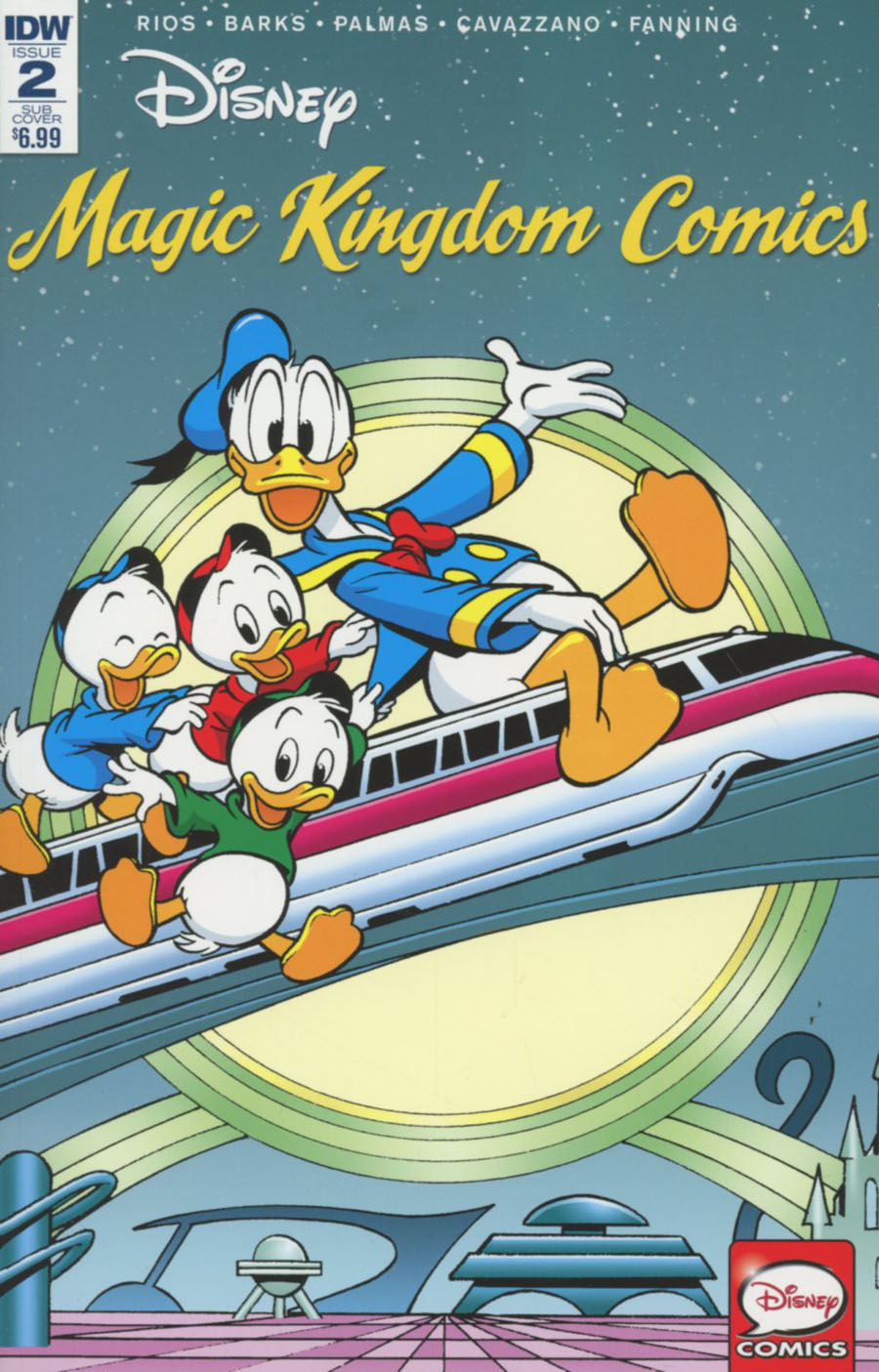 Disney Magic Kingdom Comics #2 Cover B Variant Marco Rota Subscription Cover