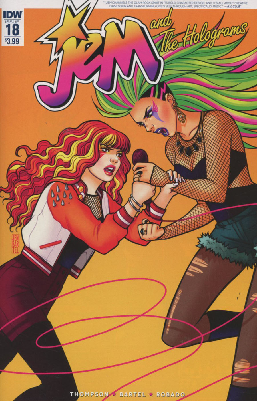Jem And The Holograms #18 Cover A Regular Jen Bartel Cover