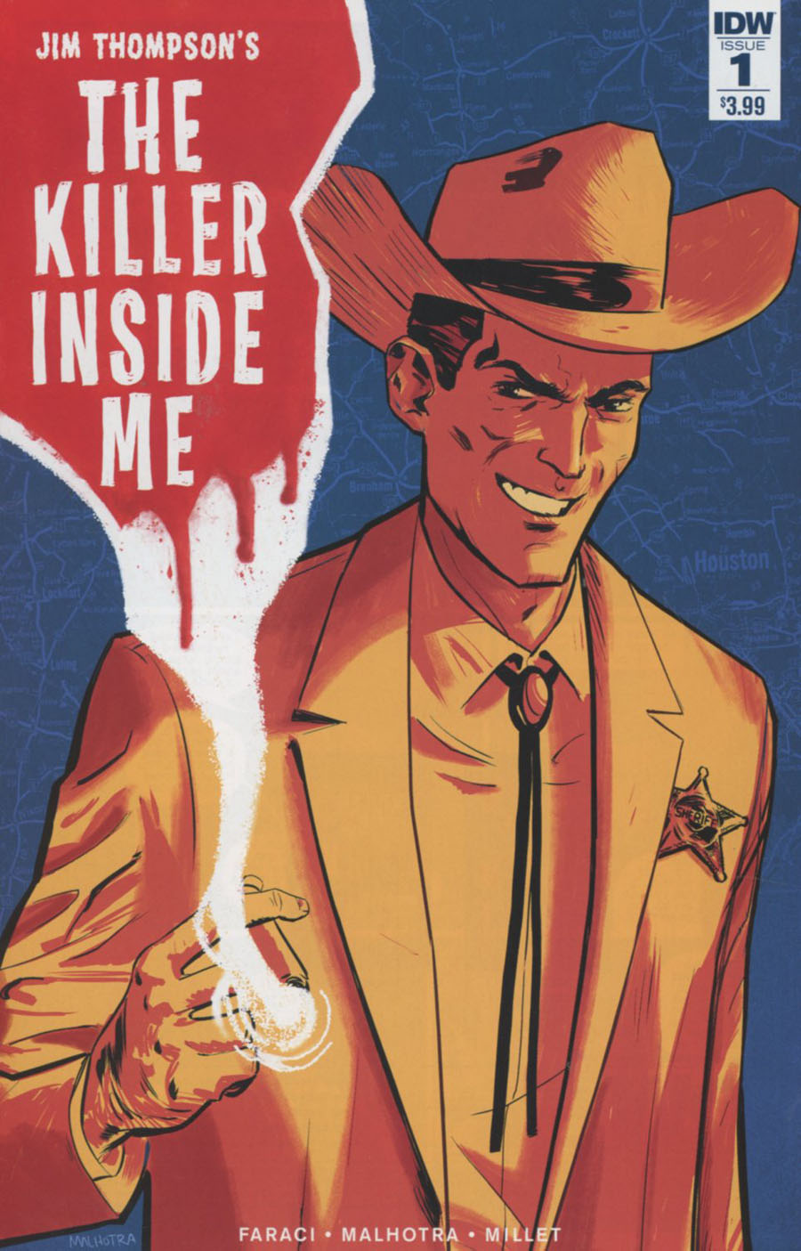 Jim Thompsons Killer Inside Me #1 Cover A 1st Ptg Regular Vic Malhotra Cover