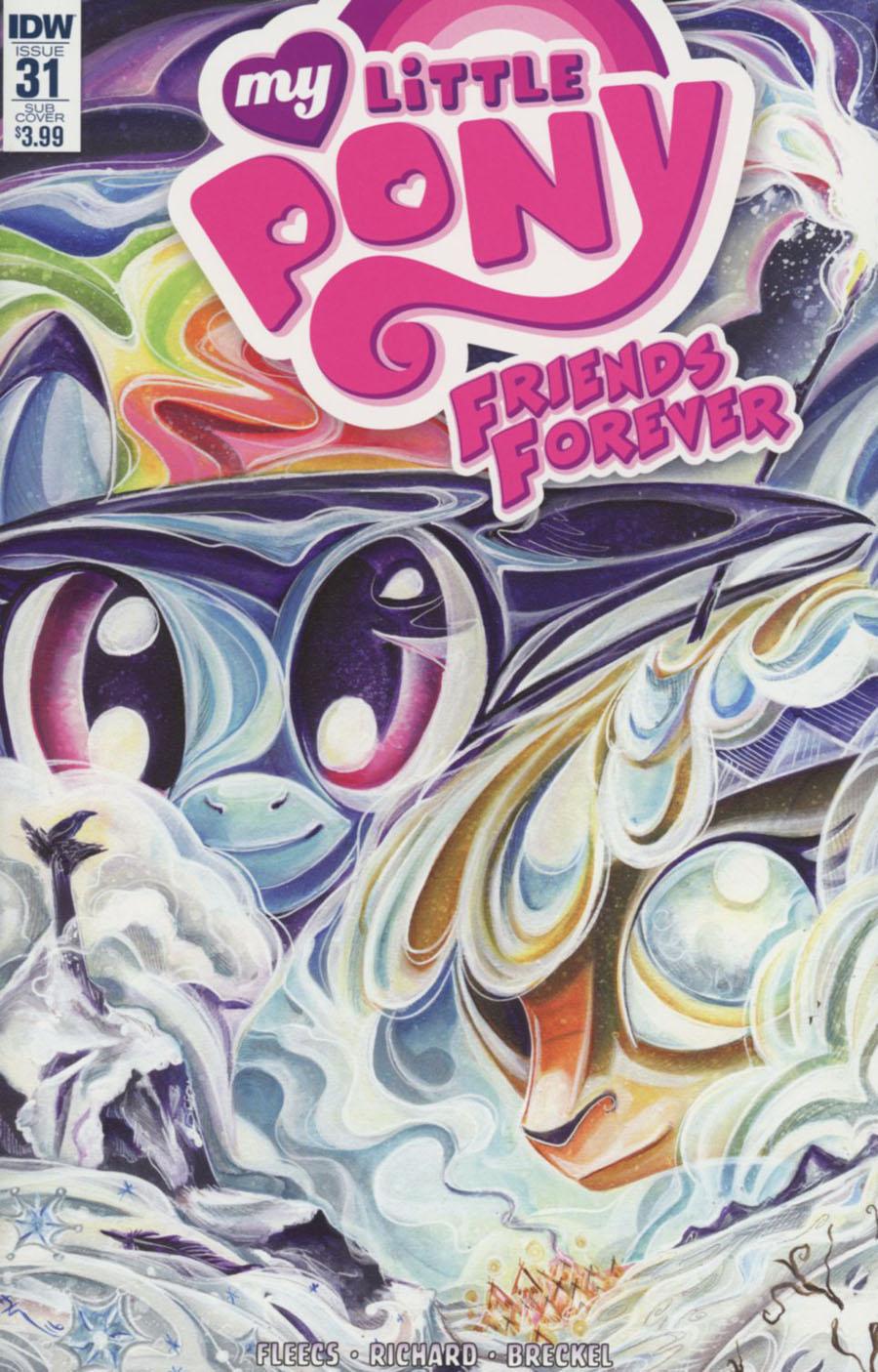 My Little Pony Friends Forever #31 Cover B Variant Sara Richard Subscription Cover
