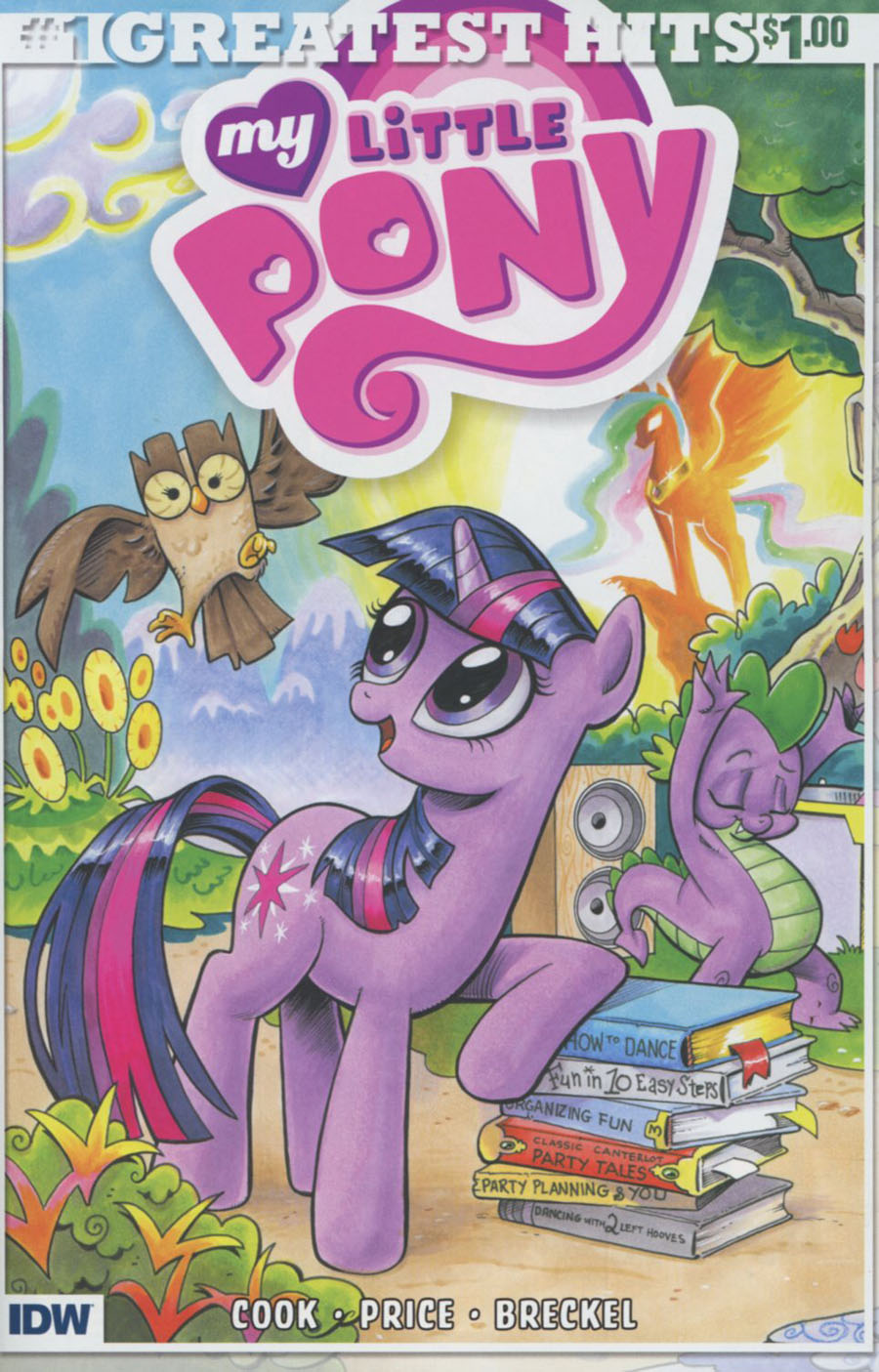My Little Pony Friendship Is Magic #1 Cover Z-L IDWs Greatest Hits