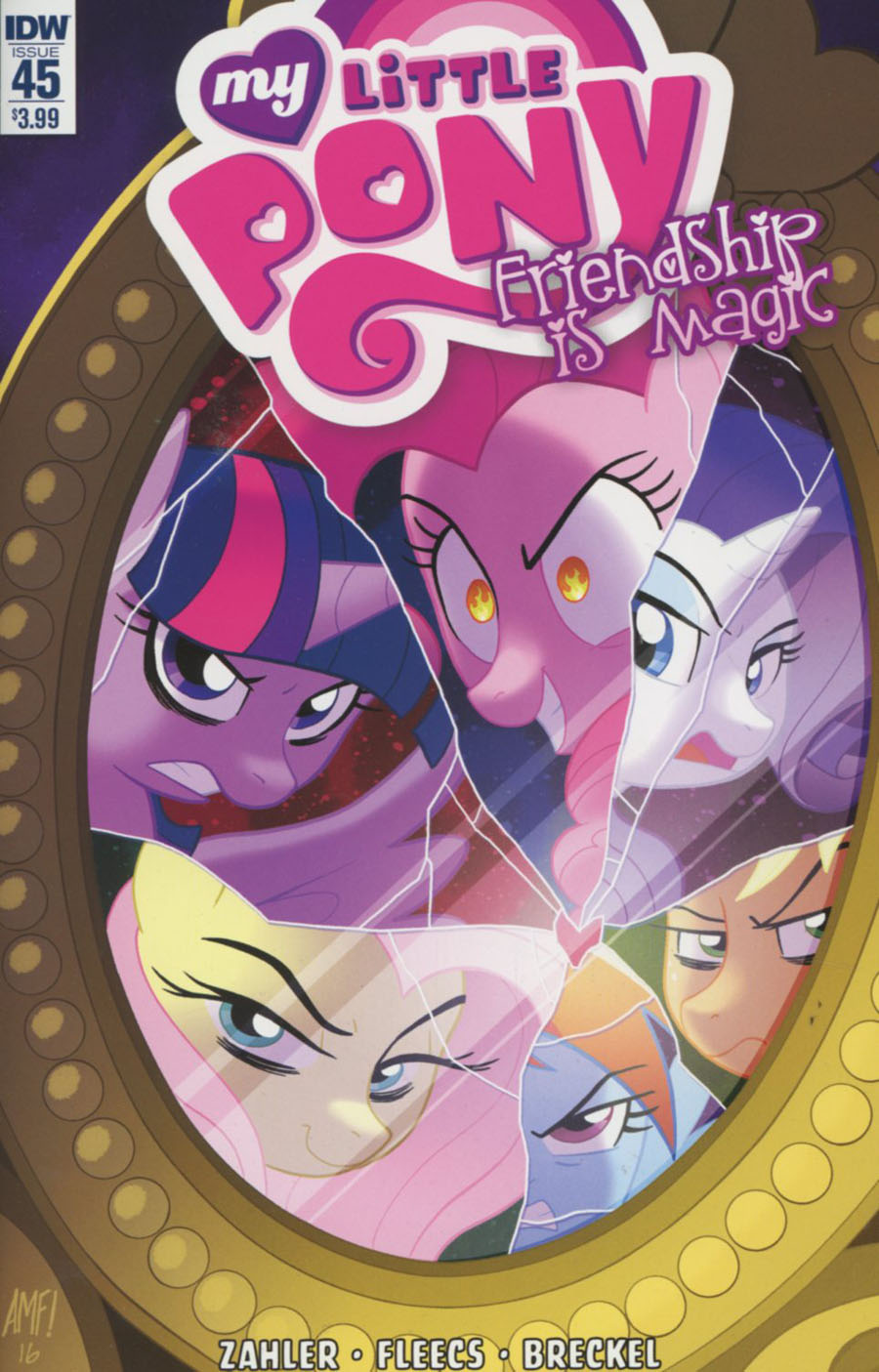 My Little Pony Friendship Is Magic #45 Cover A Regular Tony Fleecs Cover