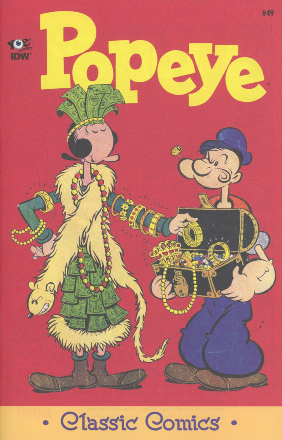 Classic Popeye #49 Cover A Regular Bud Sagendorf Cover