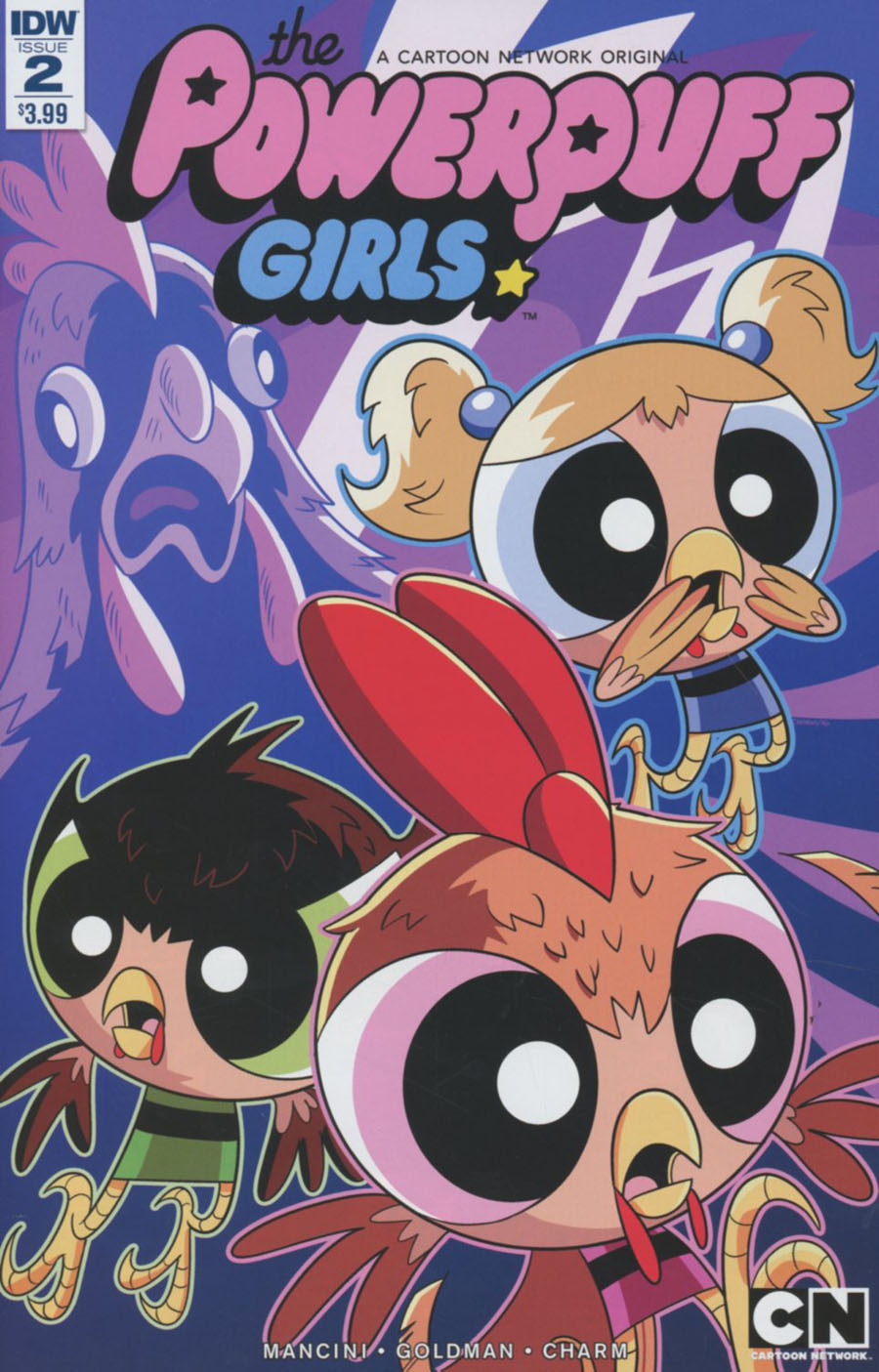 Powerpuff Girls Vol 3 #2 Cover A Regular Derek Charm Cover