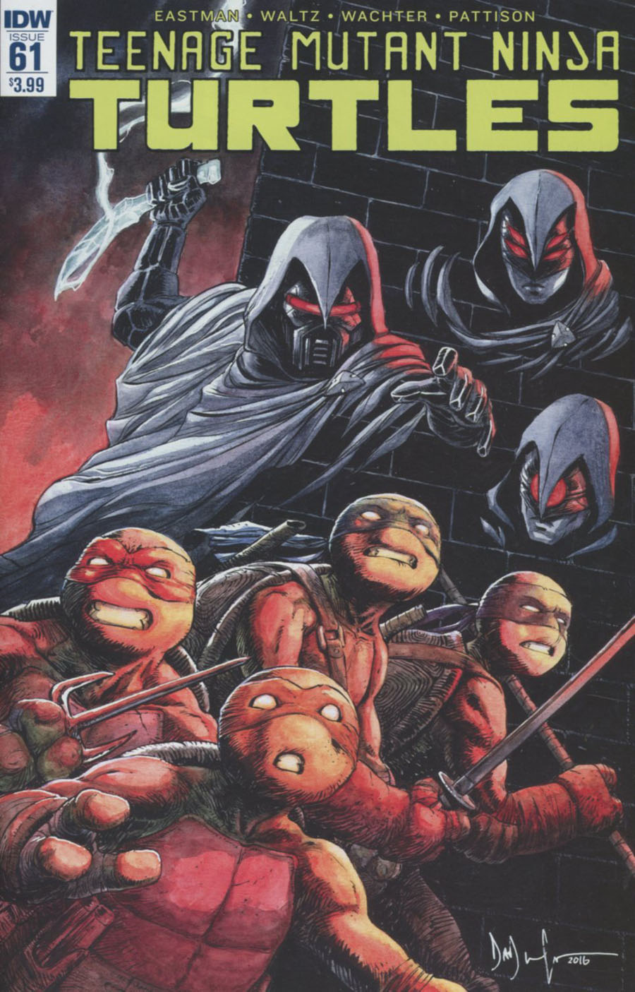 Teenage Mutant Ninja Turtles Vol 5 #61 Cover A Regular Dave Wachter Cover