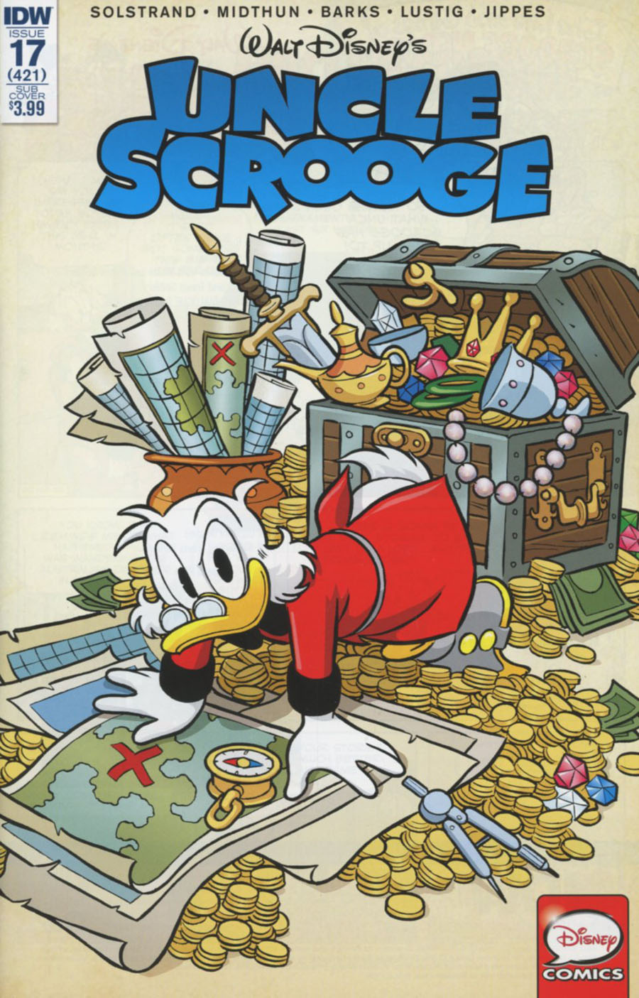 Uncle Scrooge Vol 2 #17 Cover B Variant Andrea Freccero Subscription Cover