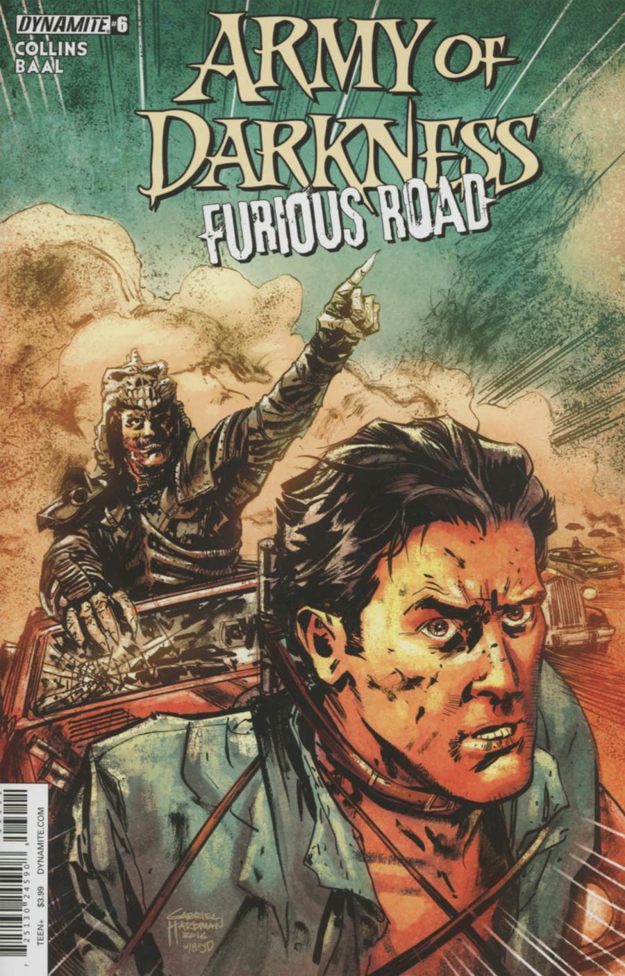 Army Of Darkness Furious Road #6 Cover A Regular Gabriel Hardman Cover