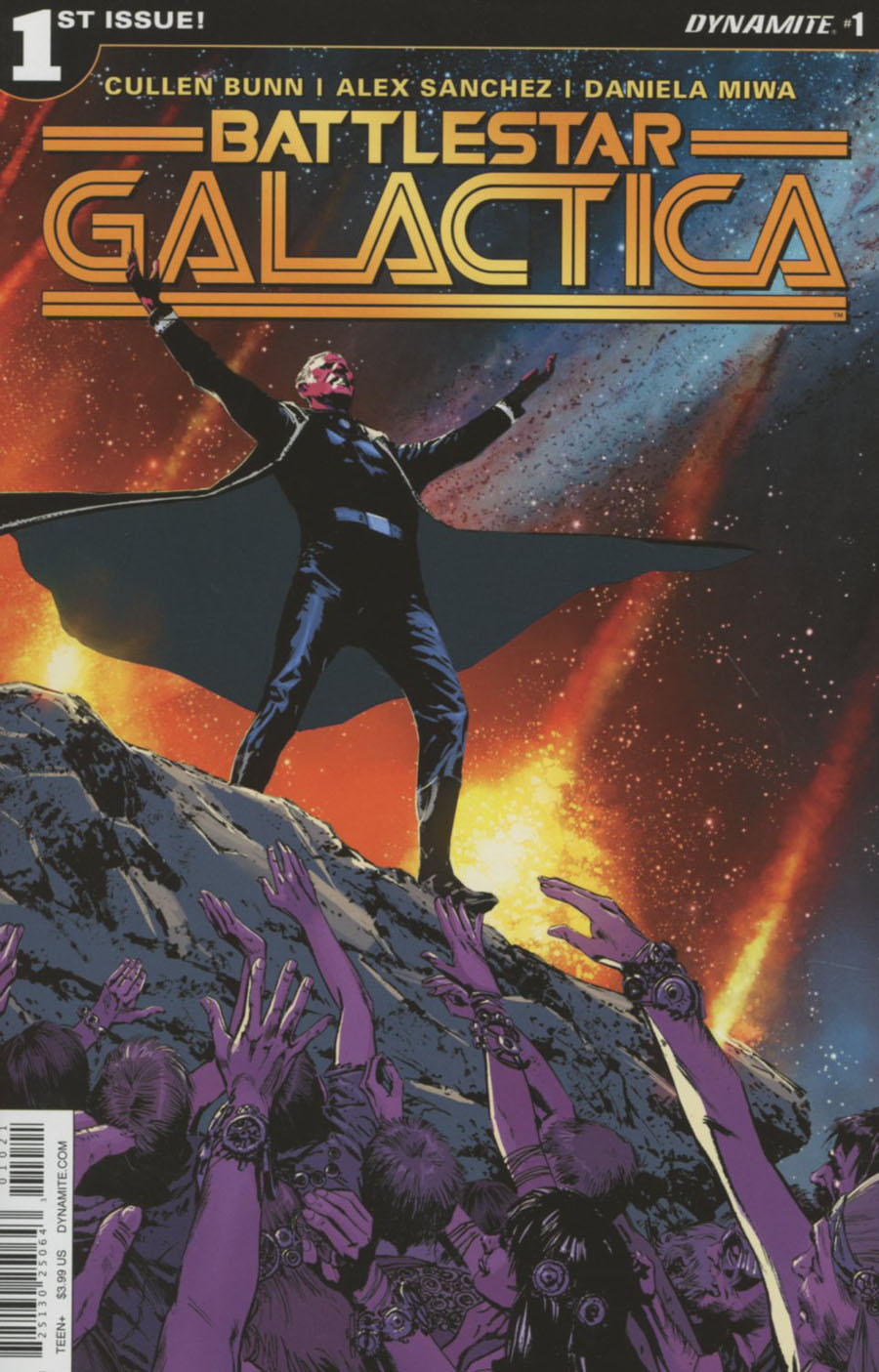 Battlestar Galactica Vol 6 #1 Cover B Variant Butch Guice Cover