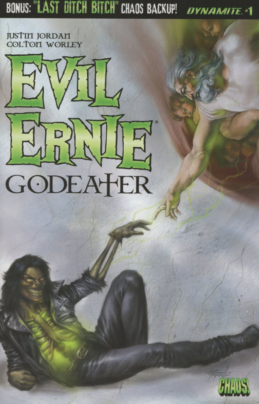 Evil Ernie Godeater #1 Cover A Regular Lucio Parrillo Cover