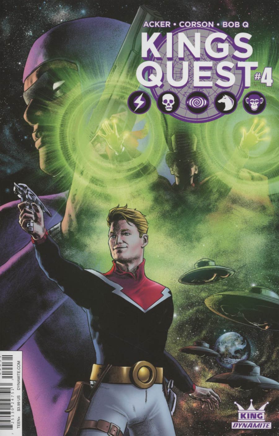 Kings Quest #4 Cover C Variant Colton Worley Subscription Cover