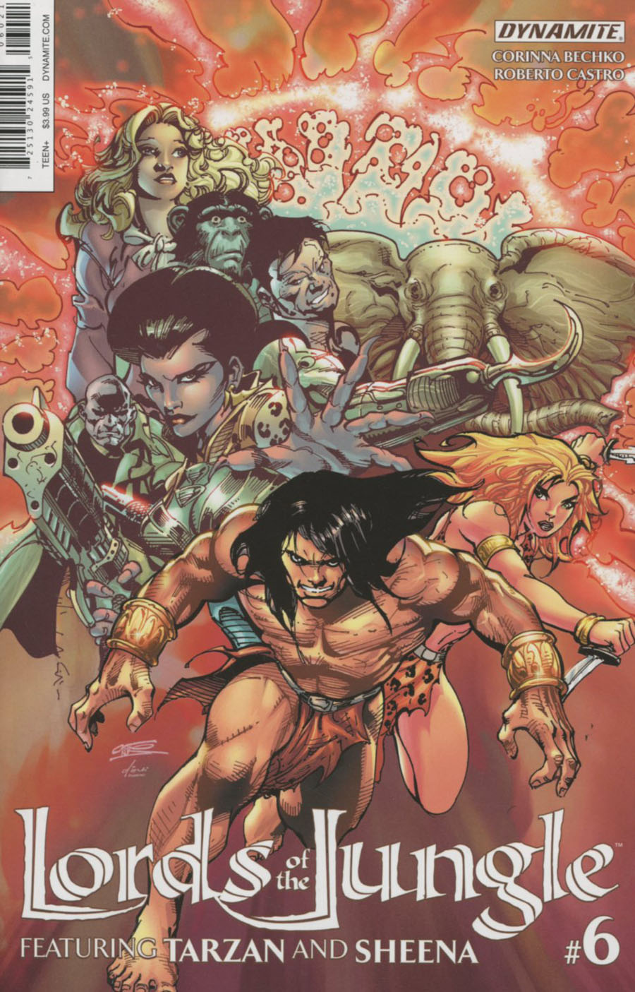 Lords Of The Jungle #6 Cover B Variant Roberto Castro Cover