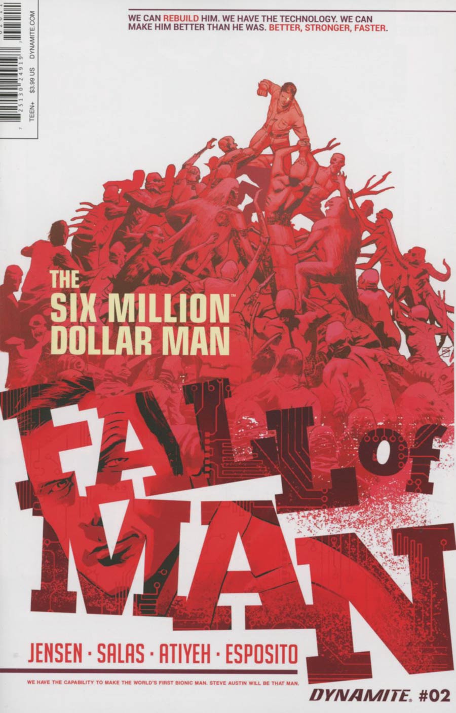 Six Million Dollar Man Fall Of Man #2