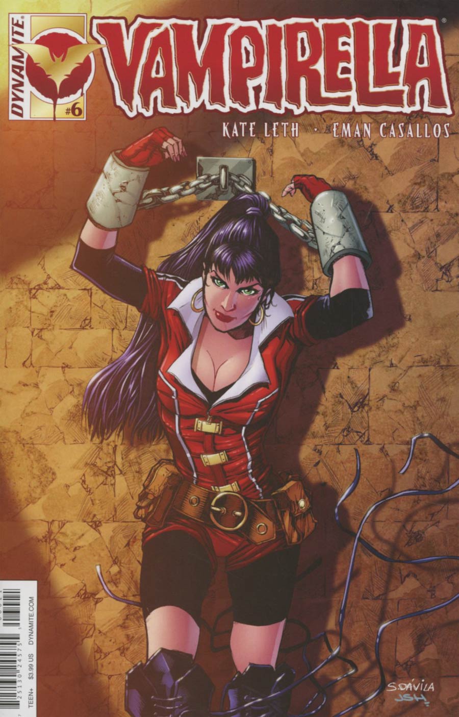 Vampirella Vol 6 #6 Cover B Variant Sergio Fernandez Davila Cover