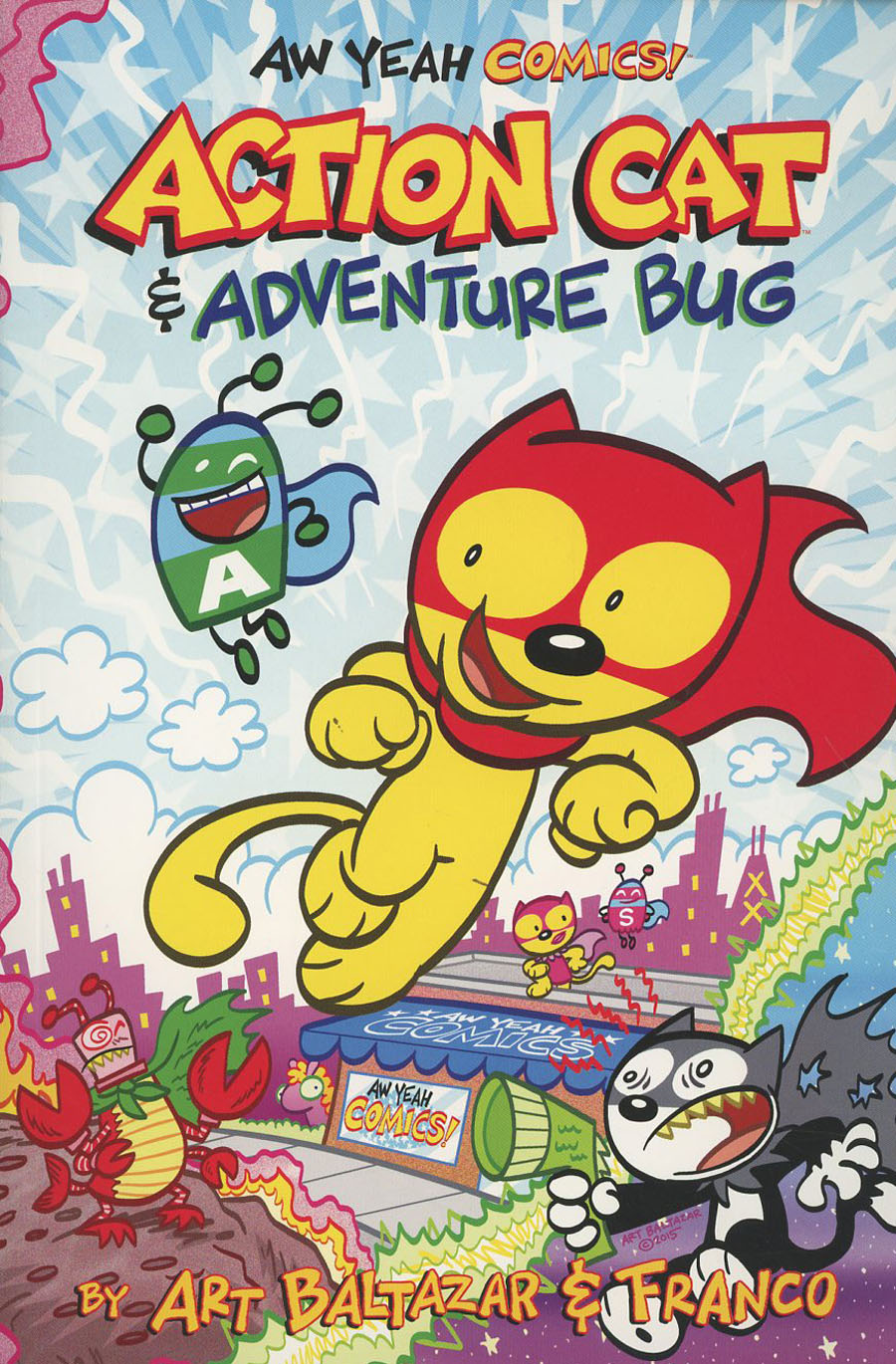 Aw Yeah Comics Action Cat And Adventure Bug TP