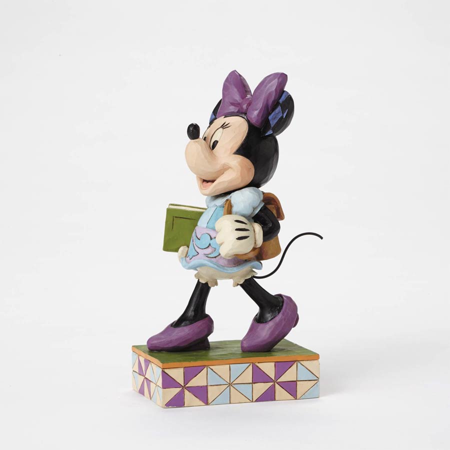 Disney Traditions Back To School Minnie Figurine