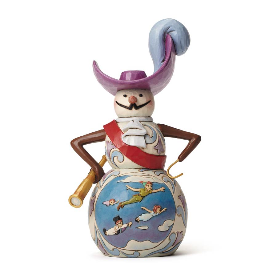 Disney Traditions Peter Pan Snowman Figurine