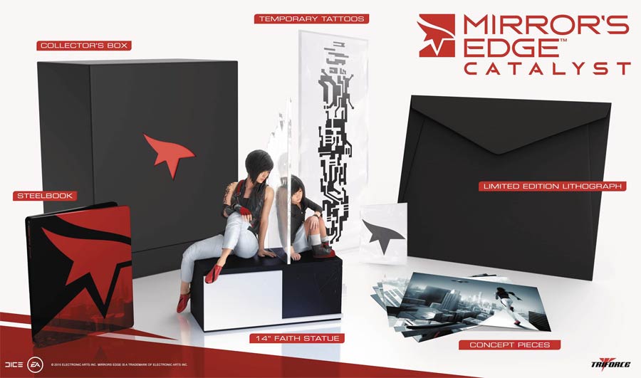 Mirrors Edge Catalyst Collectors Edition 14-Inch Statue