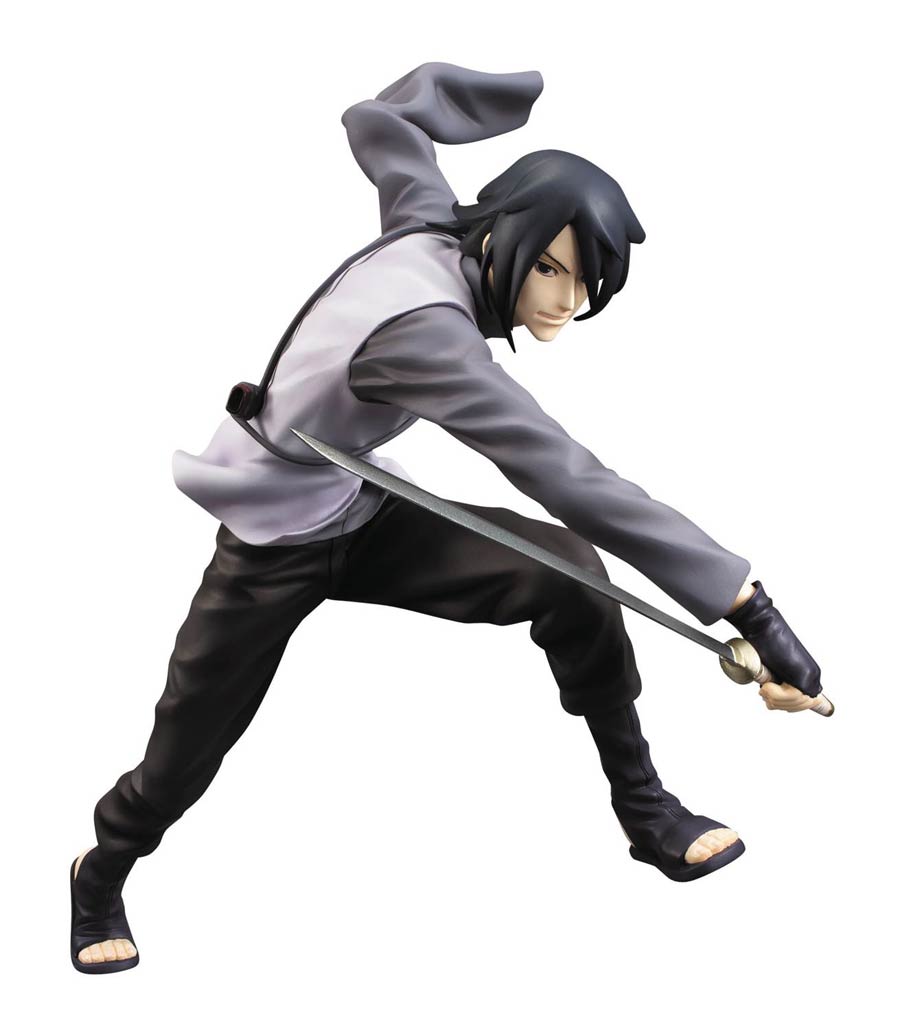 Naruto Shippuden Uchiha Sasuke G.E.M. Movie Version PVC Figure