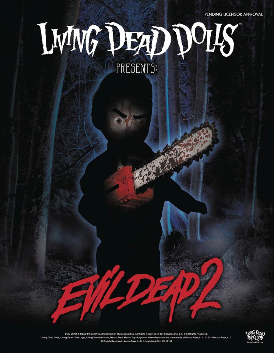 Living Dead Dolls Presents Evil Dead 2 Ash Doll