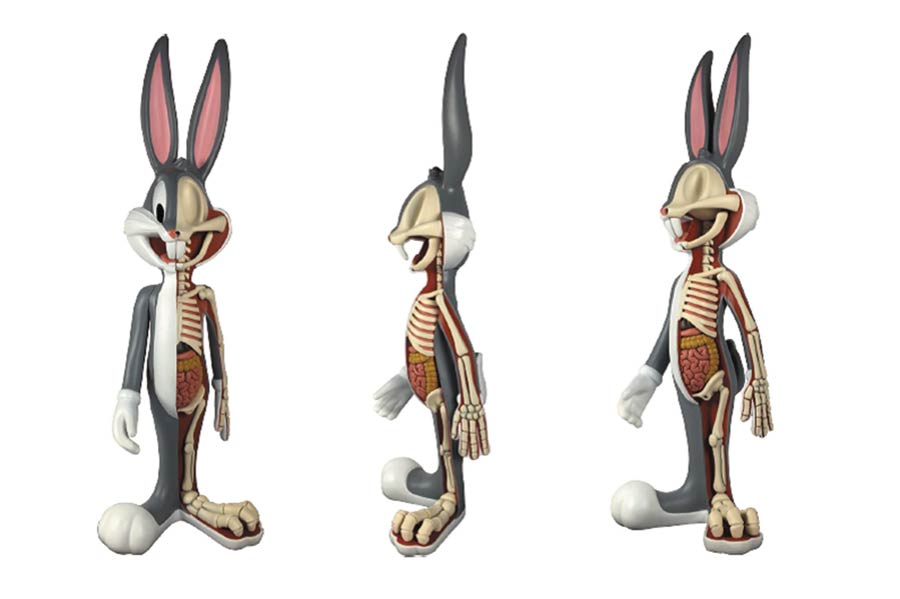 Looney Tunes Anatomical Wabbit Medium Figure