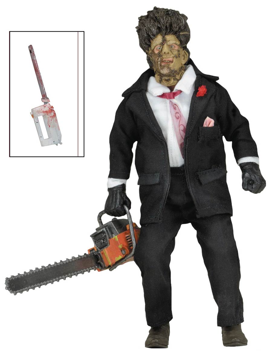 Texas Chainsaw Massacre Leatherface Clothed 8-inch Action Figure