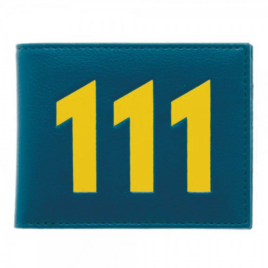 Fallout Bi-Fold Wallet - 111 Blue