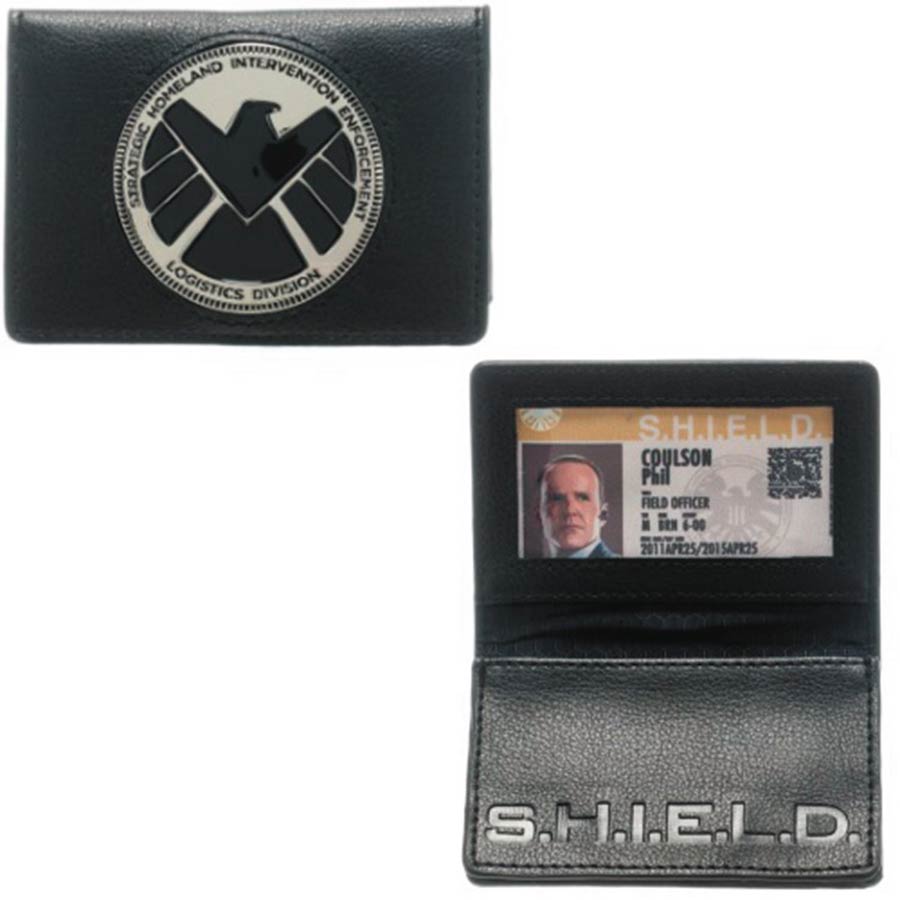 Marvel Agents Of S.H.I.E.L.D. Badge Folder Wallet