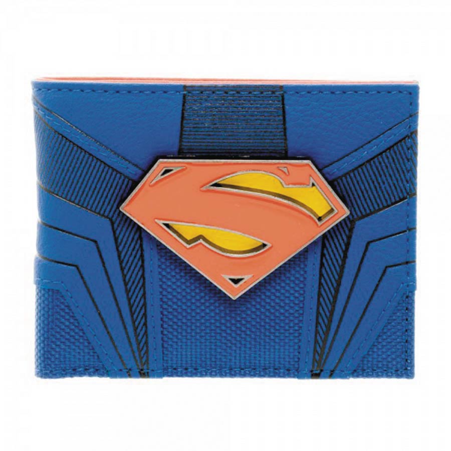 DC Comics Suit Up Bi-Fold Wallet - Superman
