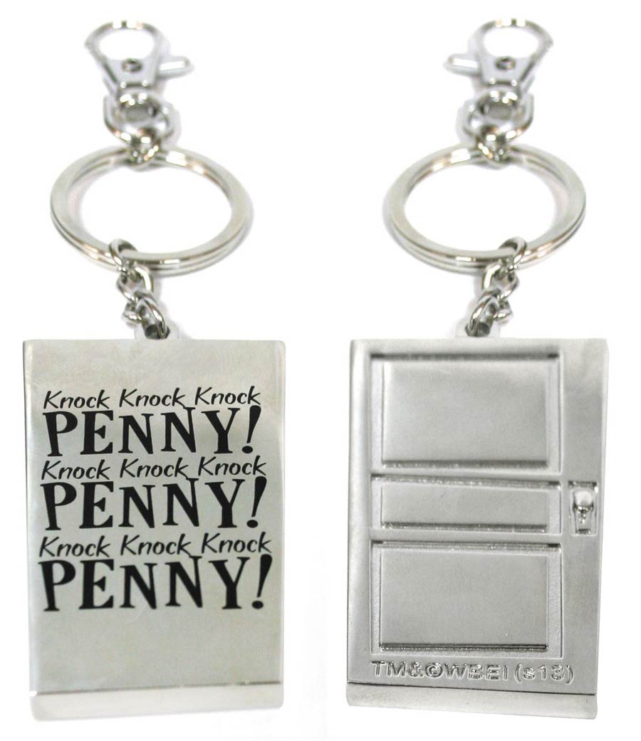 Big Bang Theory Snap Keychain - Knock Knock Knock Penny