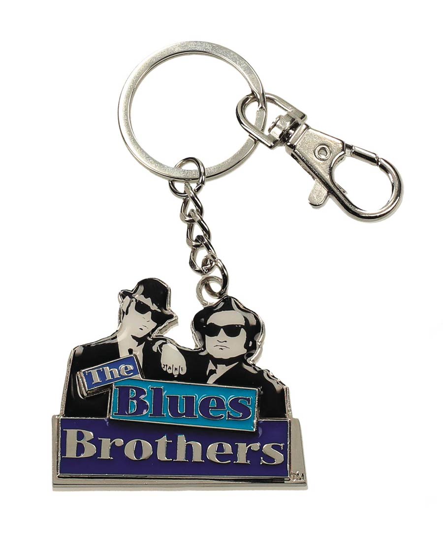 Blues Brothers Metal Keychain - Blues Brothers Logo
