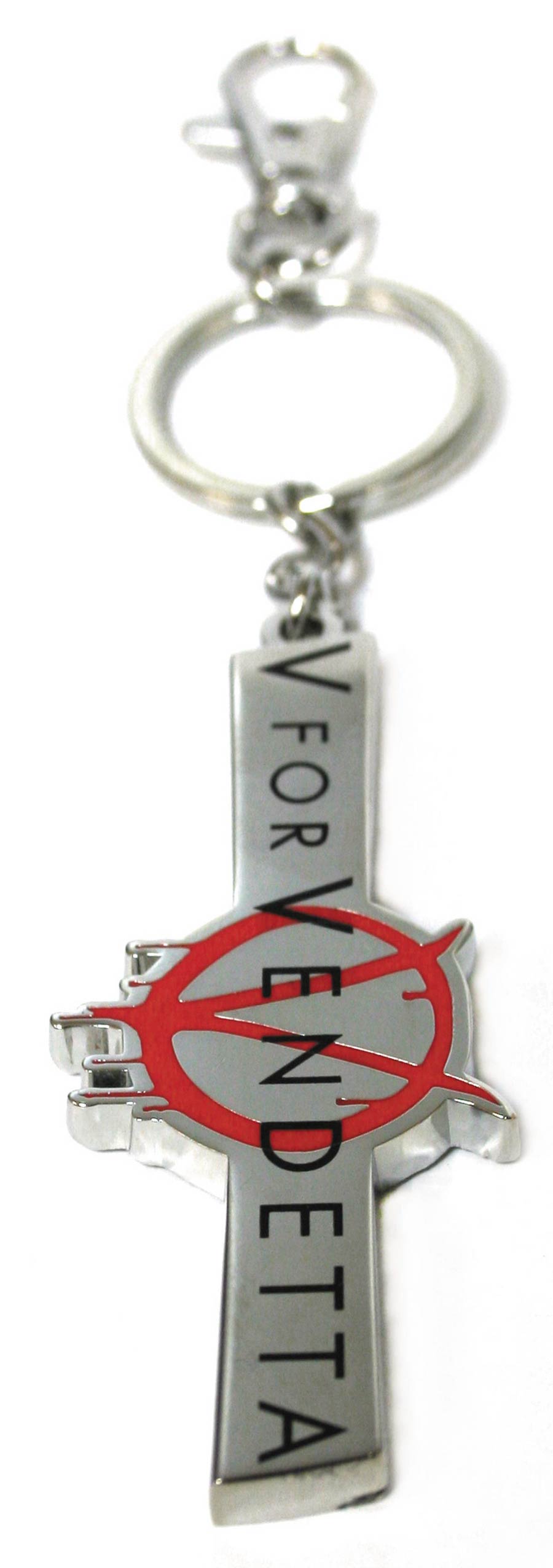 V For Vendetta Snap Keychain - V For Vendetta Logo