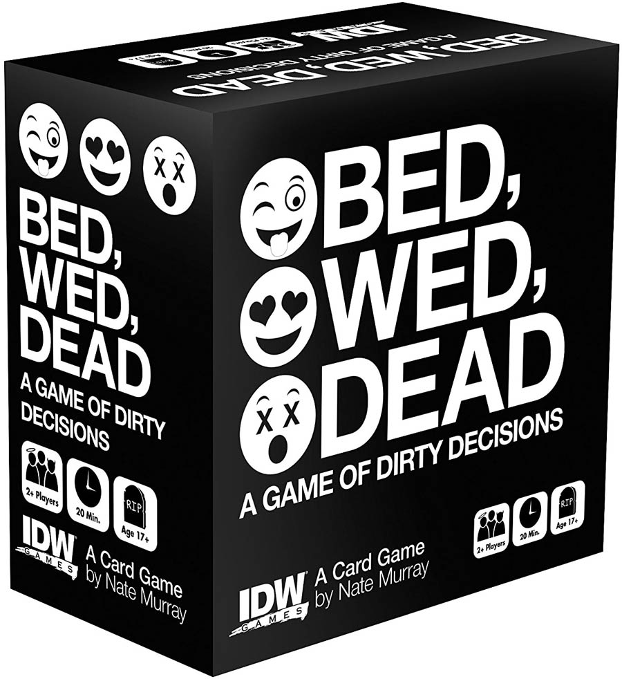 Bed Wed Dead A Game Of Dirty Decisions Card Game