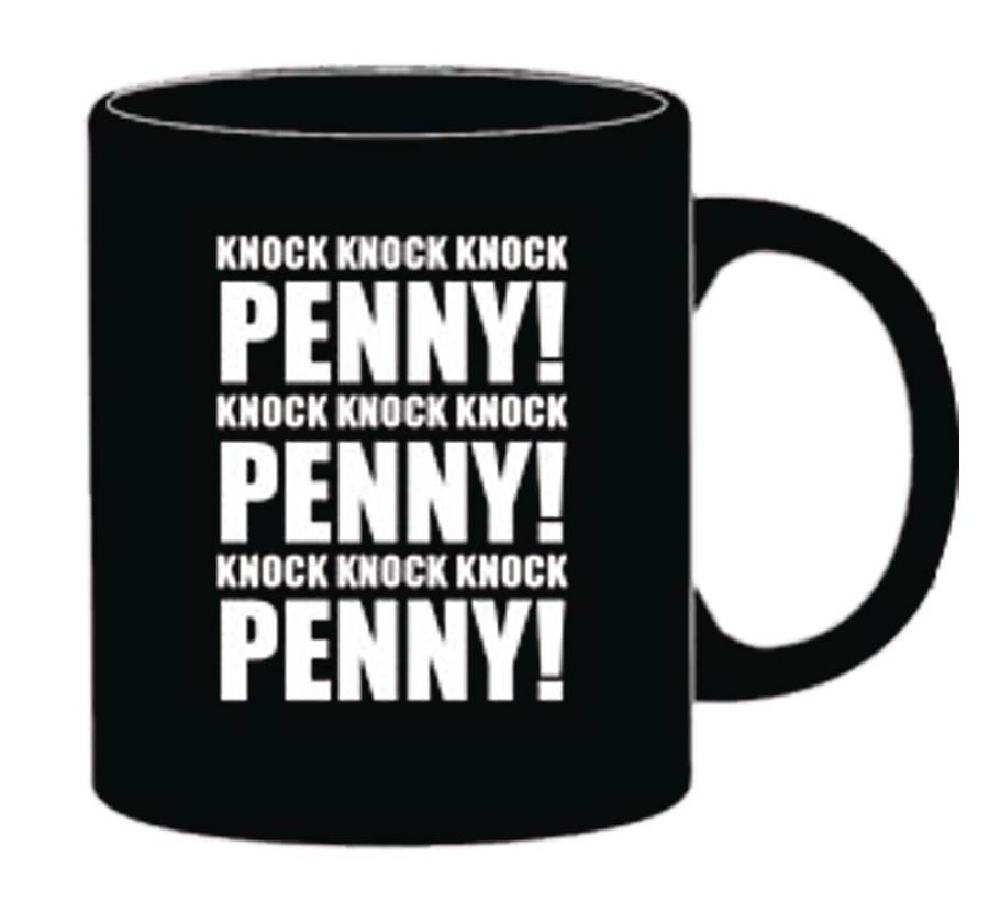 Big Bang Theory Ceramic Mug - Knock Knock Knock Penny