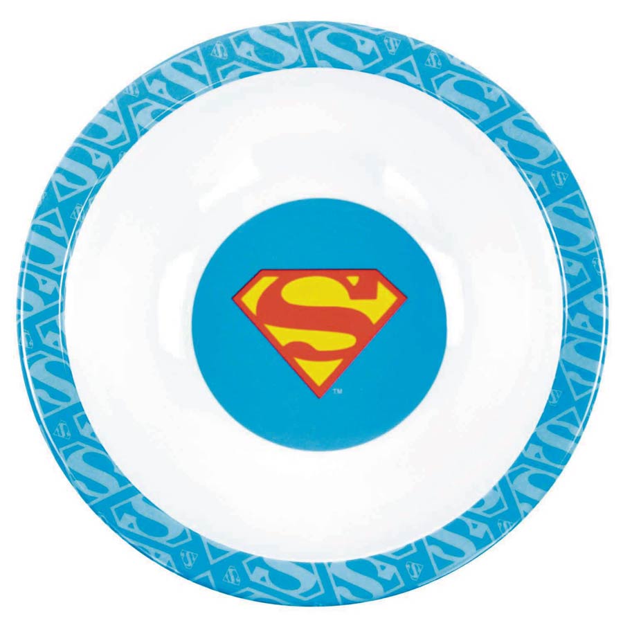 DC Heroes Bowl Melamine Dishware - Superman