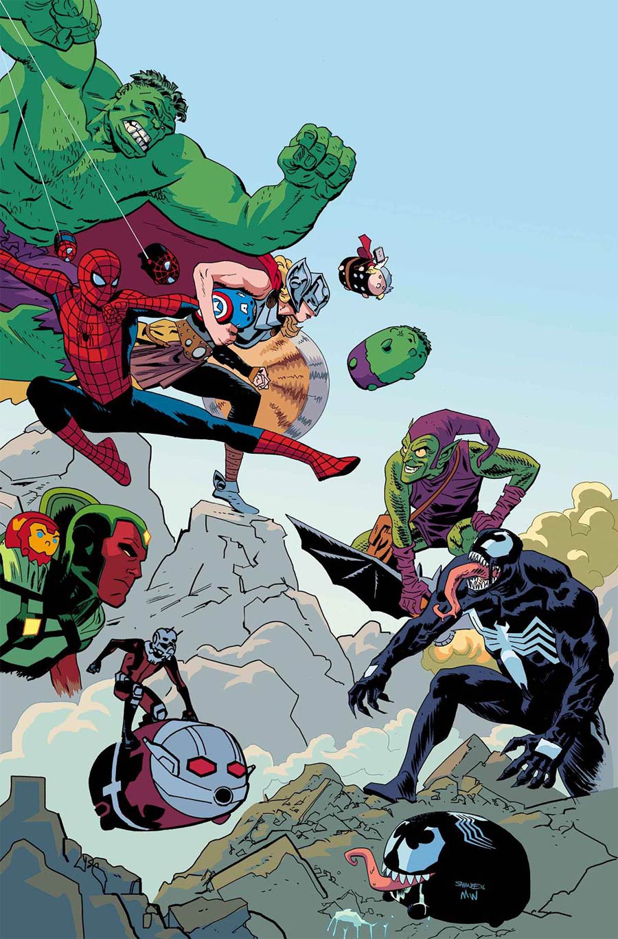 Marvel Tsum Tsum Takeover By Jones Poster
