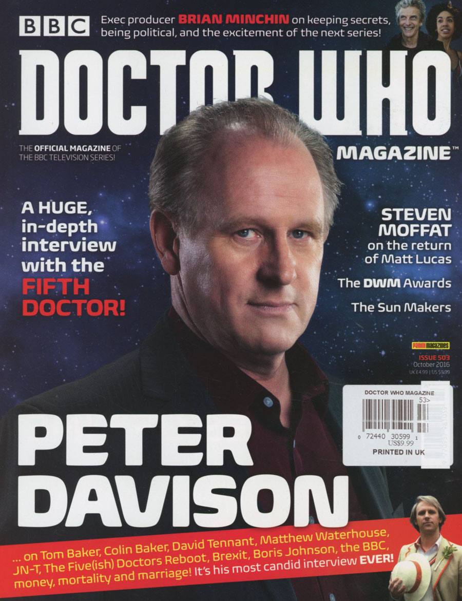 Doctor Who Magazine #503 October 2016