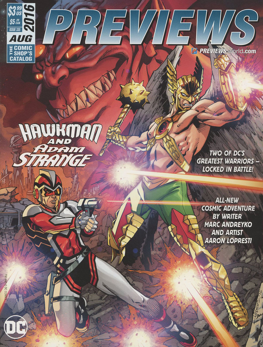 Previews #335 August 2016
