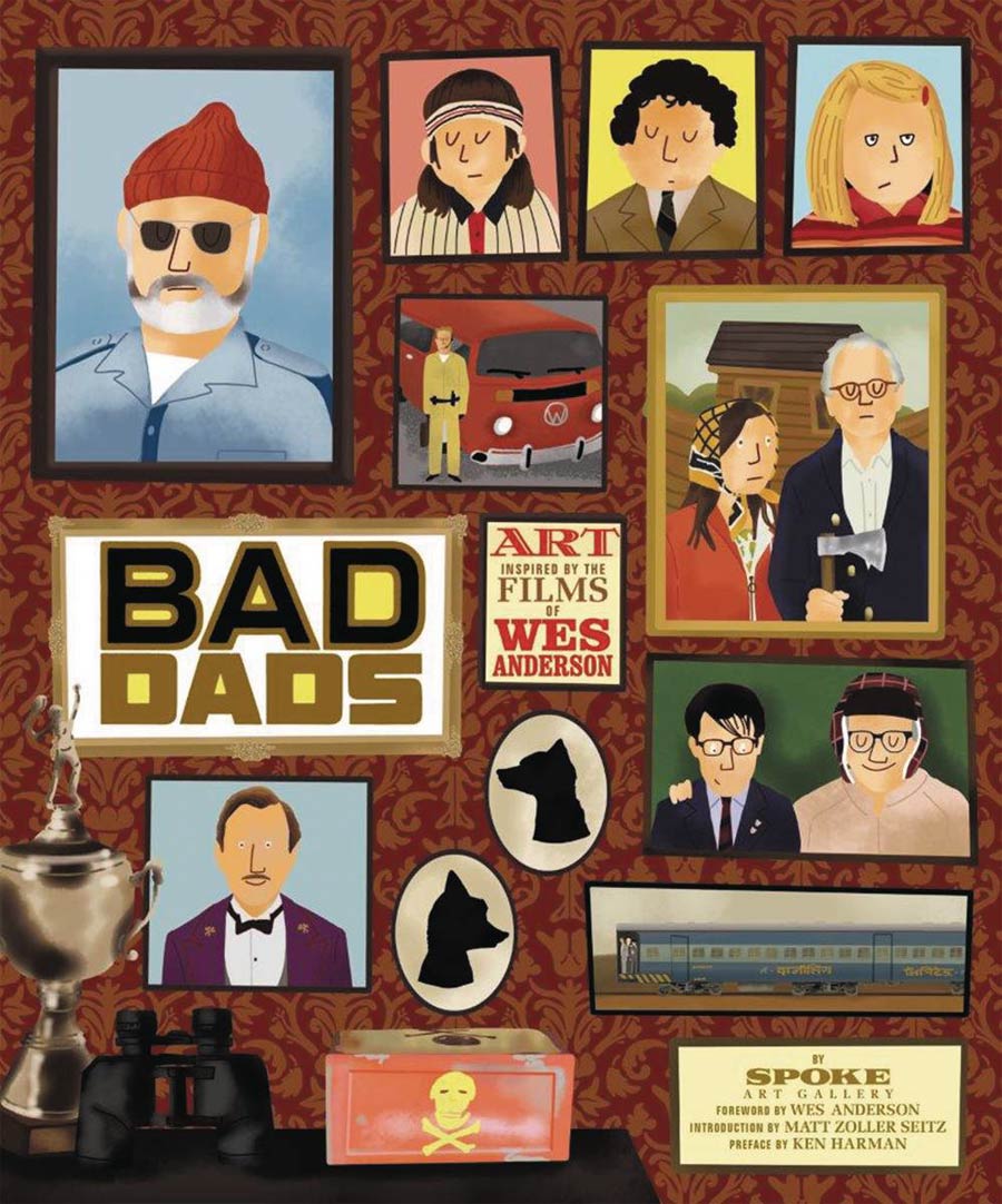 Bad Dads Art Inspired By The Films Of Wes Anderson HC