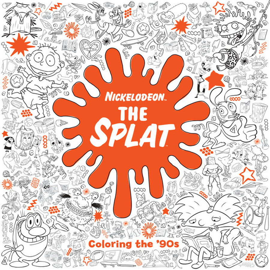 Nickelodeon Splat Coloring The 90s SC