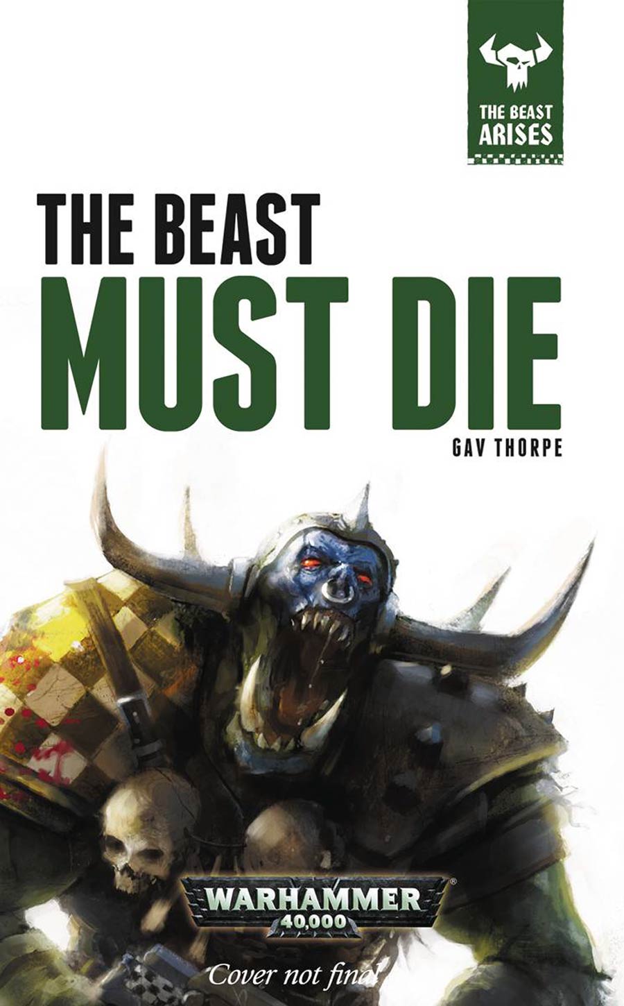 Warhammer 40000 Beast Must Die SC