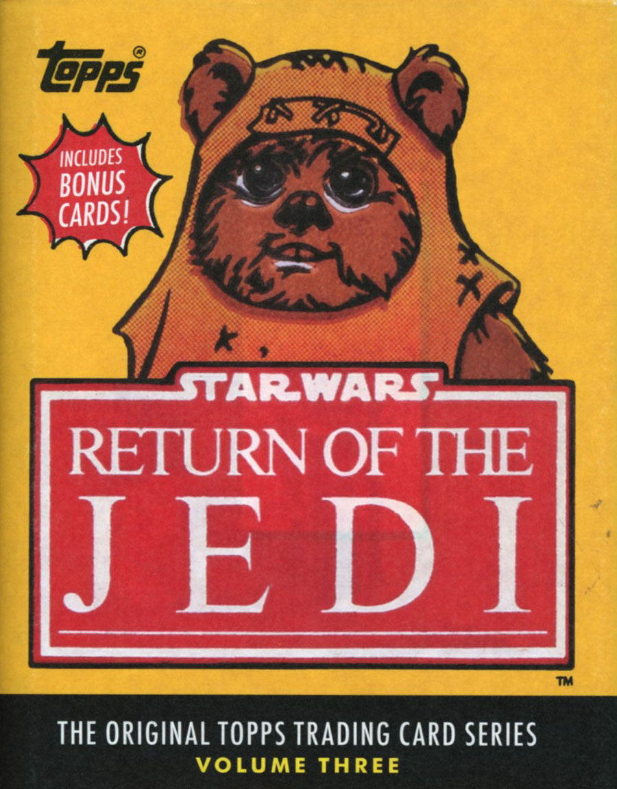 Star Wars Original Topps Trading Card Series Vol 3 Return Of The Jedi HC