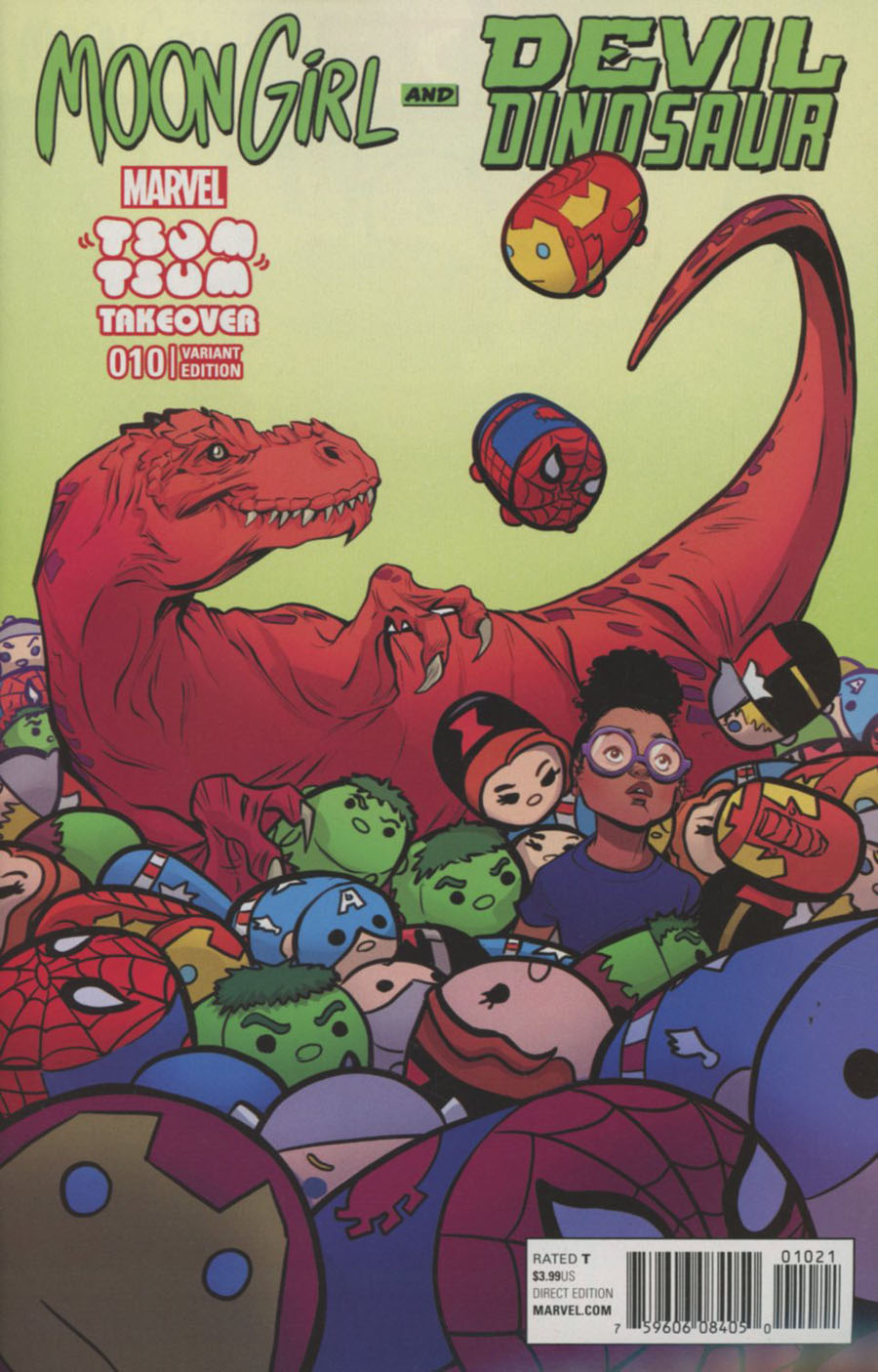 Moon Girl And Devil Dinosaur #10 Cover B Variant Joelle Jones Marvel Tsum Tsum Takeover Cover