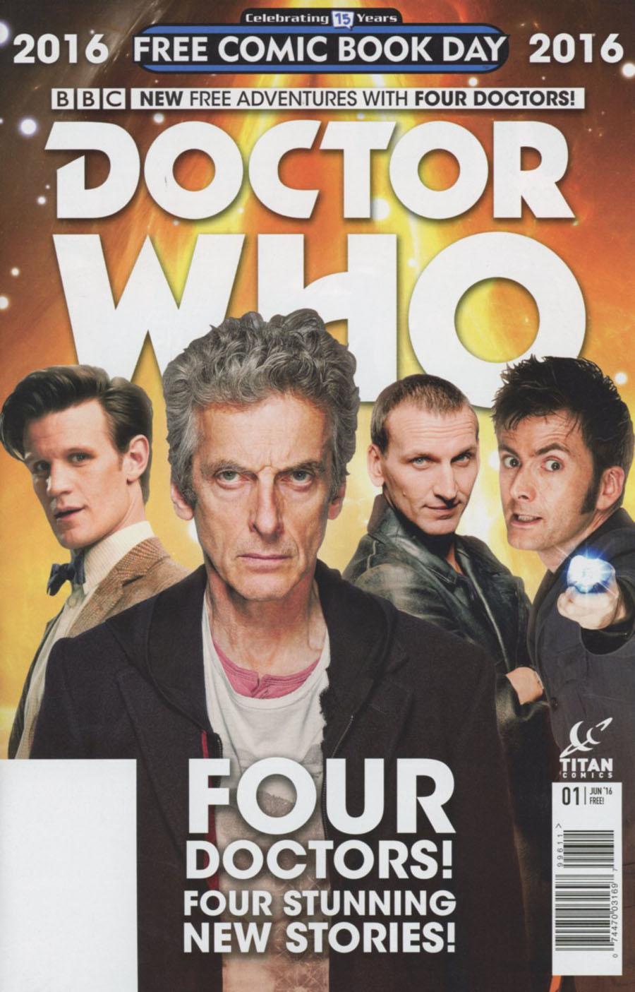 Doctor Who Four Doctors Special FCBD 2016