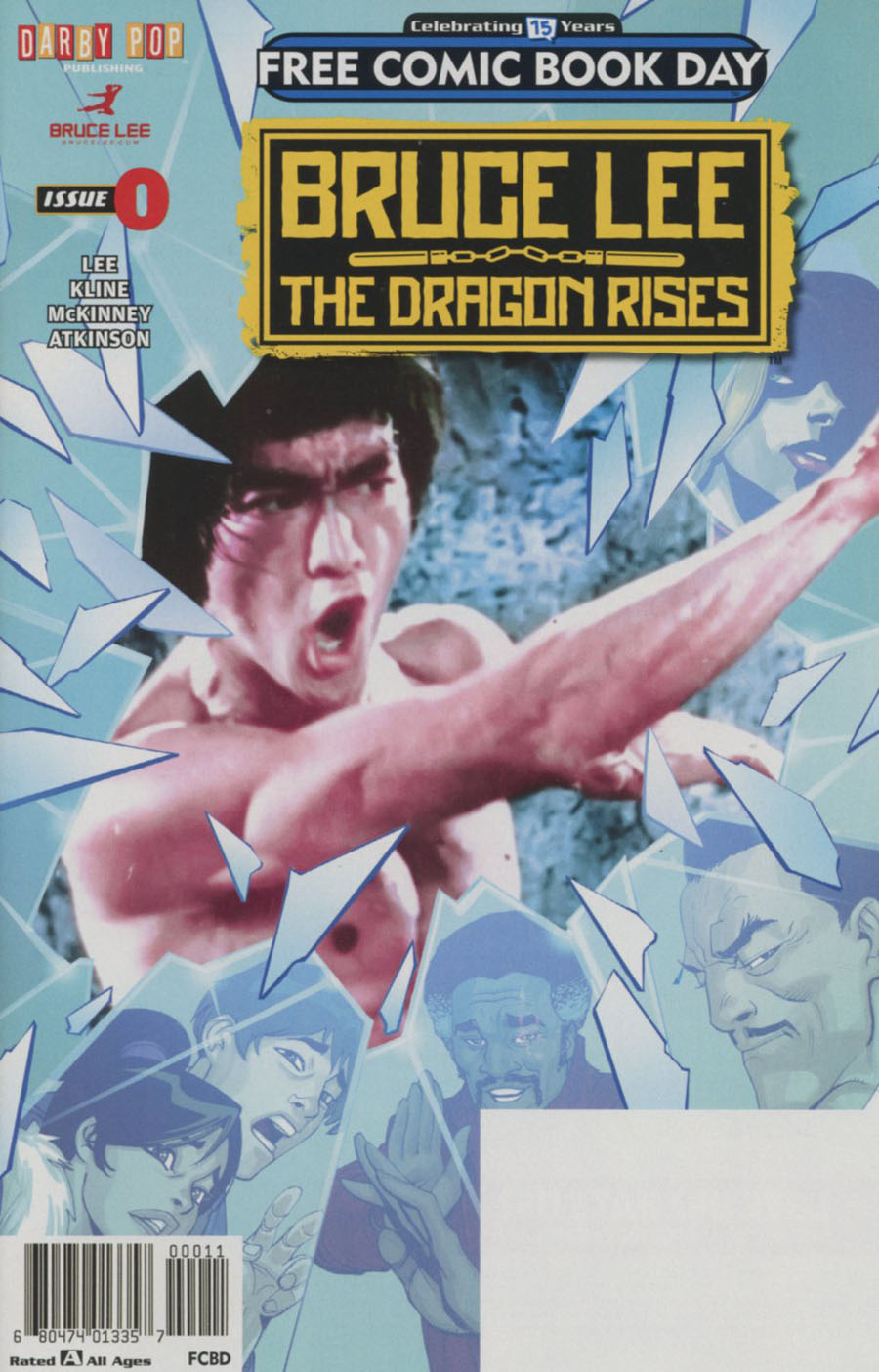 Bruce Lee Dragon Rises #0 FCBD 2016