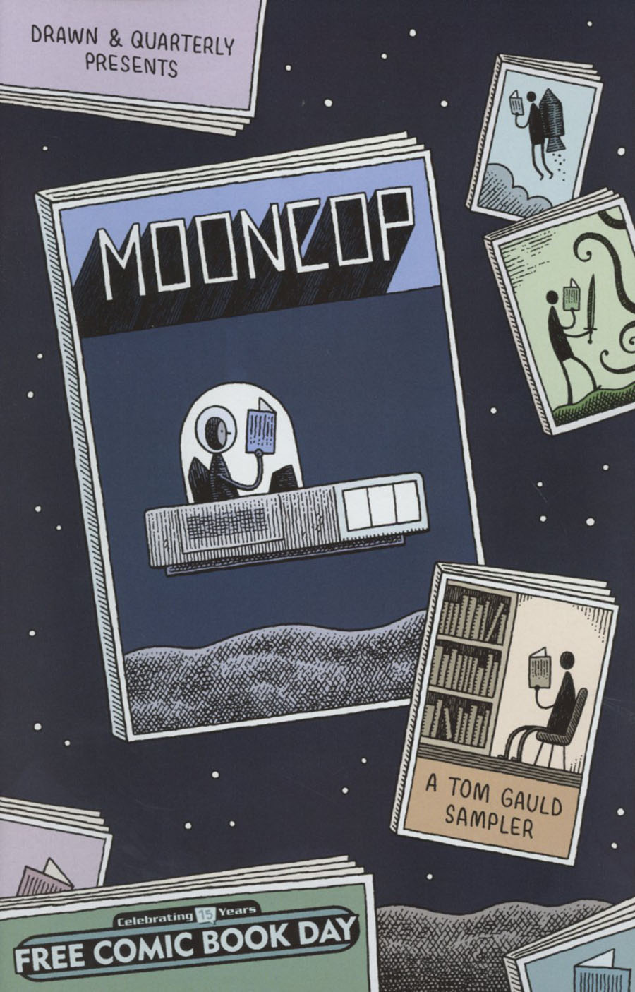 Mooncop A Tom Gauld Sampler FCBD 2016