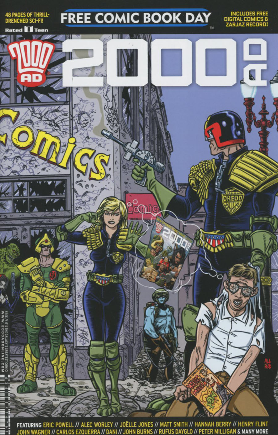 2000 AD Special FCBD 2016