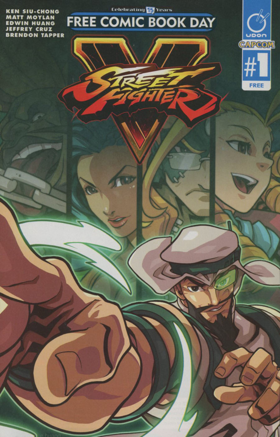 Street Fighter V #1 FCBD 2016