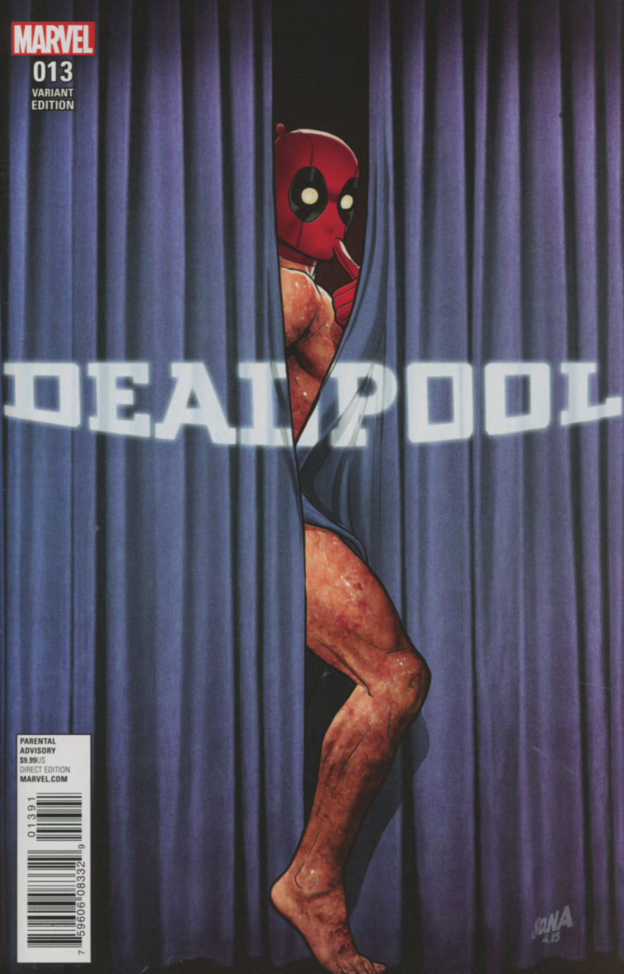 Deadpool Vol 5 #13 Cover H Incentive David Nakayama Rebirth Variant Cover