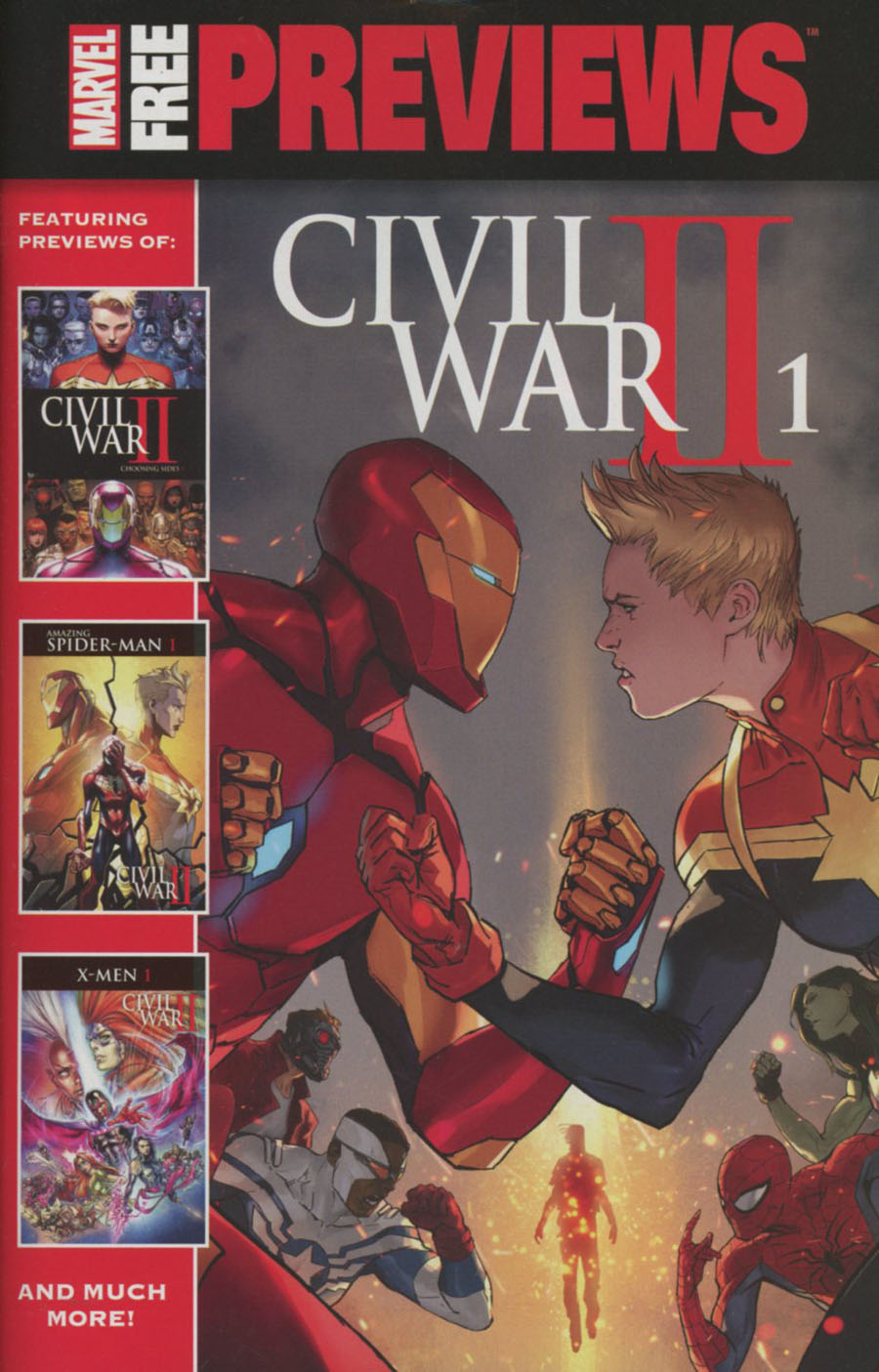 Marvel Civil War II Previews