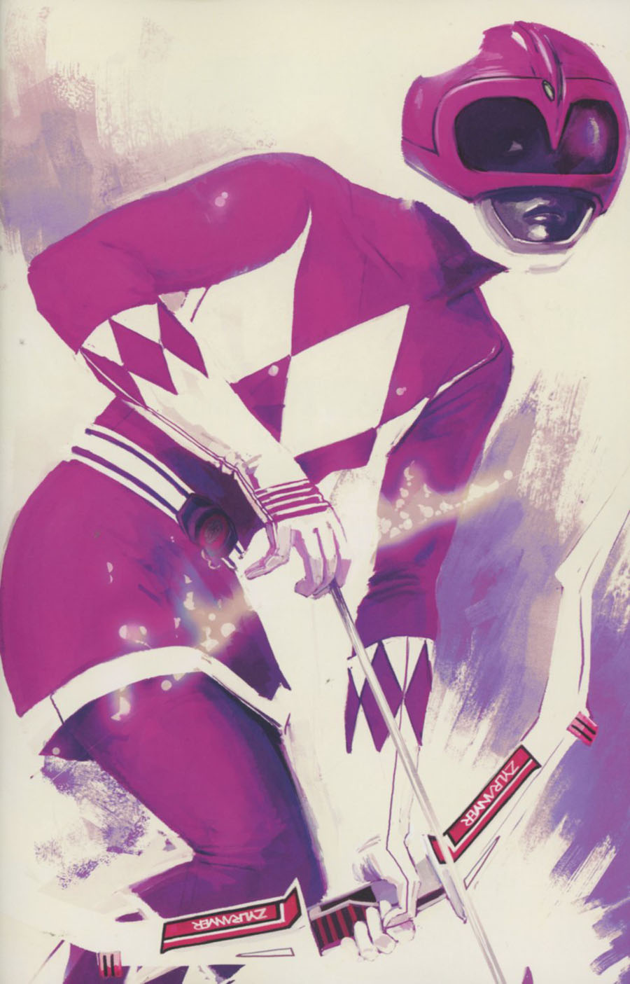 Mighty Morphin Power Rangers Pink #1 Cover E Incentive Stephanie Hans Virgin Variant Cover